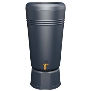 Zbiornik na wodę deszczową  Azura 2w1 120L grafitowy