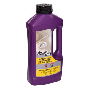 ECOGENE PRO Udrażniacz Kanalizacji UNIVERSAL STRONG GEL 1 L 
