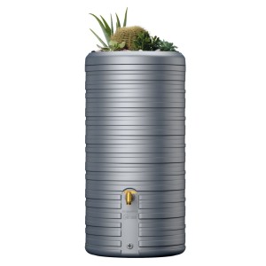 Zbiornik naziemny Nordic 2w1 - 300L szary