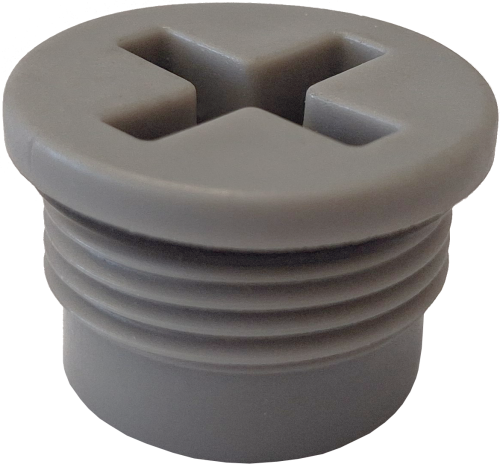 Korek do zbiorników ozdobnych - szary