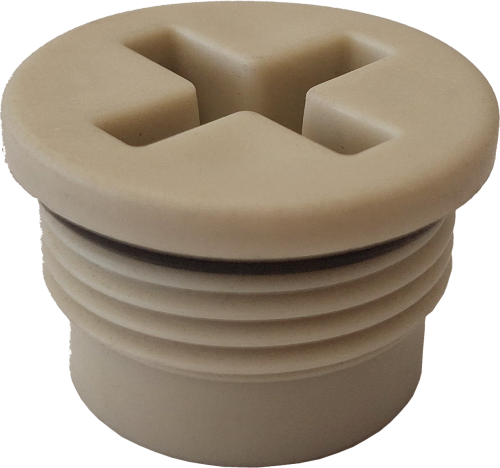 Korek do zbiorników ozdobnych - beżowy