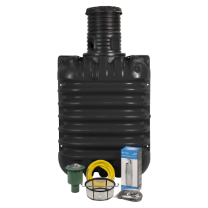 OUTLET Zbiornik podziemny na wodę deszczową Modularis 2500 l z pompą (zestaw)