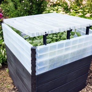 Pokrywa szklarniowa dla grządek Ergo Quadro L 80x80x5